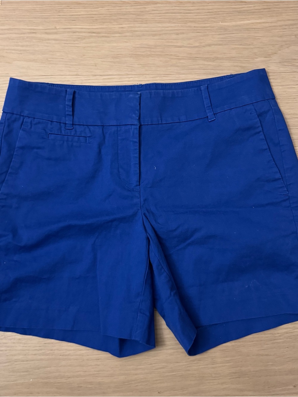 Ann Taylor Royal Blue Tailored Bermuda Shorts